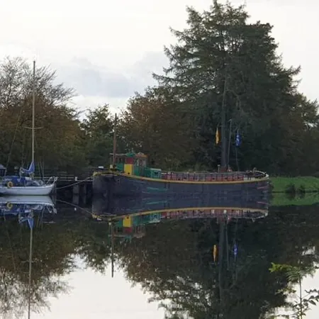 Caledonian Canal Floor Flat, View Of Ben Nevis *